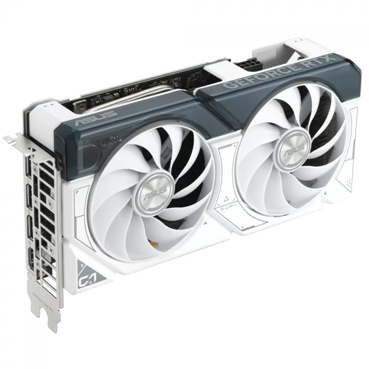 Placa de Vídeo Asus Dual NVIDIA GeForce RTX 4060 Ti White Edition, 8GB, GDDR6, DLSS, Ray Tracing, 90YV0J43-M0NA00