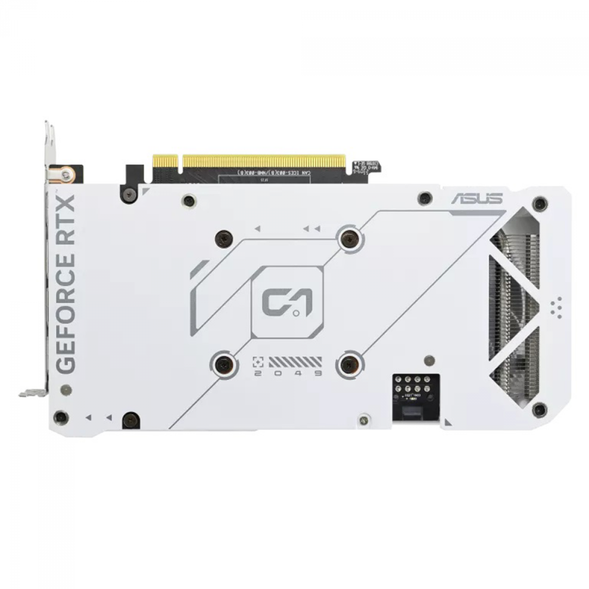 Placa de Vídeo Asus Dual NVIDIA GeForce RTX 4060 Ti White Edition, 8GB, GDDR6, DLSS, Ray Tracing, 90YV0J43-M0NA00