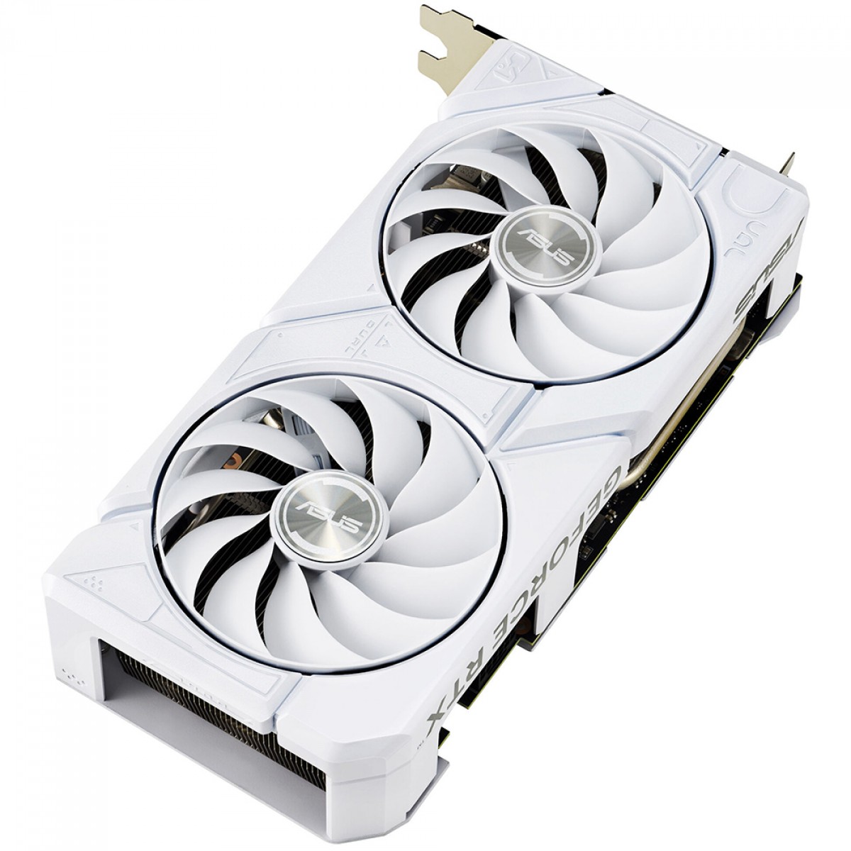 Placa de Vídeo Asus Dual NVIDIA GeForce RTX 4070 Super EVO OC White, 12GB, GDDR6X, DLSS, Ray Tracing, Branco, DUAL-RTX4070S-O12G-EVO-WHITE