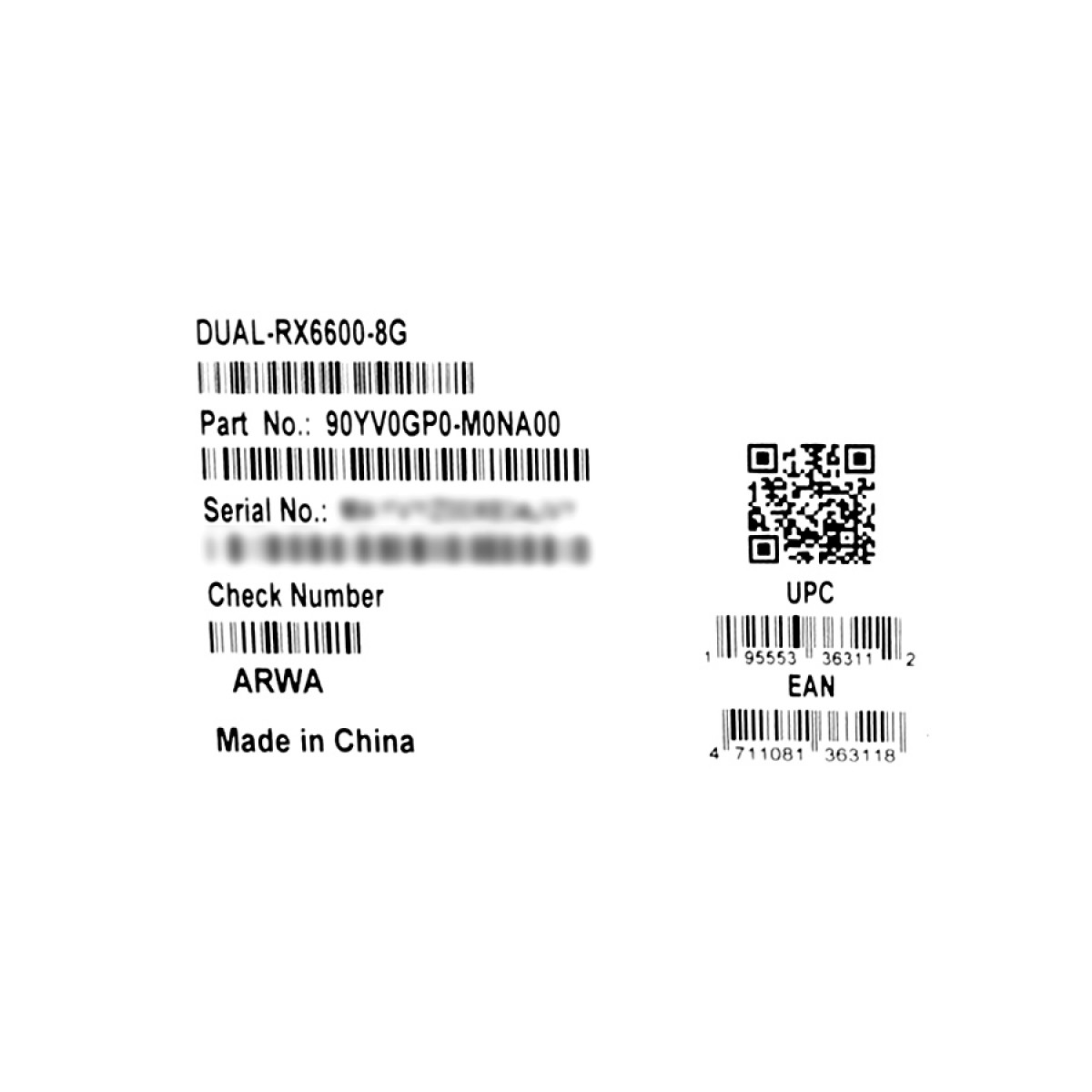 Placa de Vídeo ASUS DUAL Radeon RX 6600, 8GB, GDDR6, FSR, Ray Tracing, DUAL-RX6600-8G