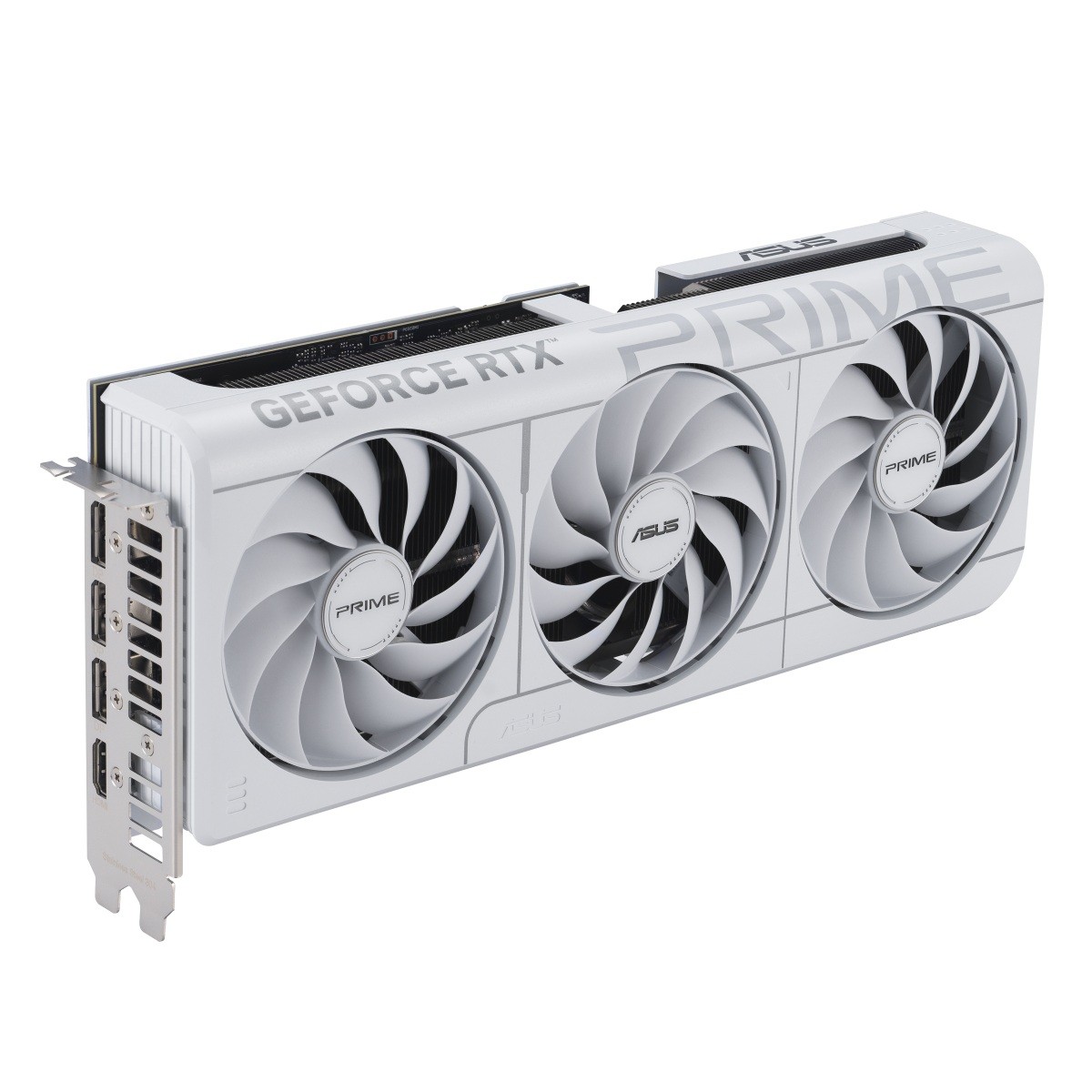 Placa de Vídeo Asus Prime NVIDIA GeForce RTX 5070 White OC Edition, 12GB, GDDR7, DLSS, Ray Tracing, 90YV0M19-M0NA00