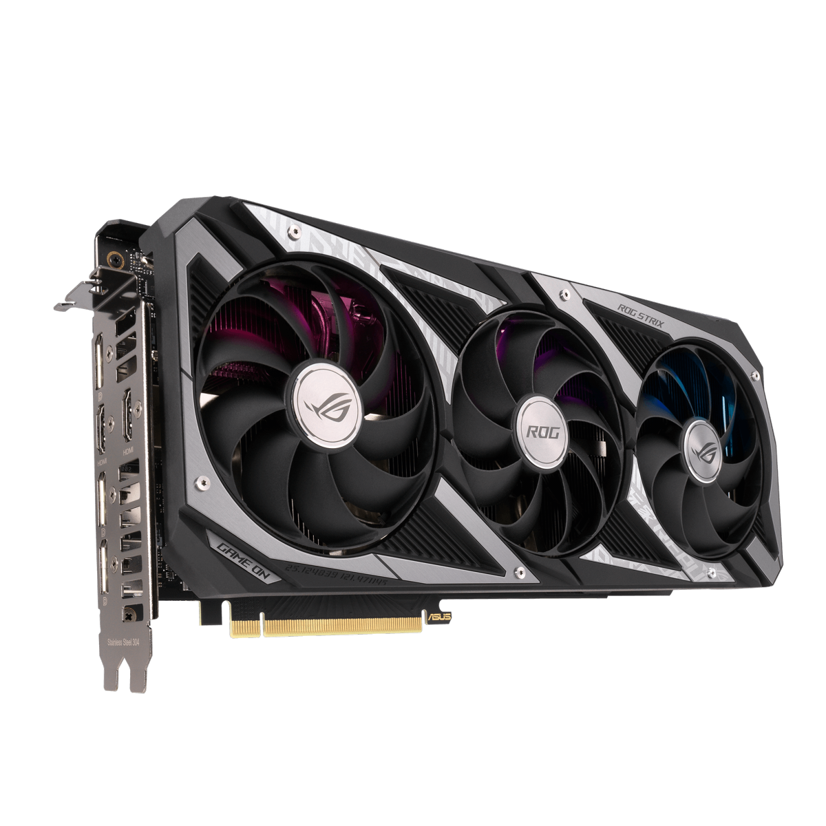 Placa de Vídeo Asus ROG Strix Geforce RTX 3060, LHR, 12GB, GDDR6, DLSS, Ray Tracing, ROG-STRIX-RTX3060-12G-GAMING