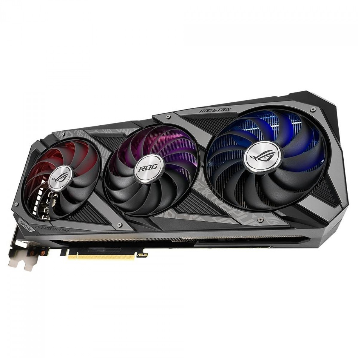 Placa de Vídeo Asus, ROG Strix, Geforce RTX 3060 Ti, OC, LHR, 8GB, V2, GDDR6, DLSS, Ray Tracing