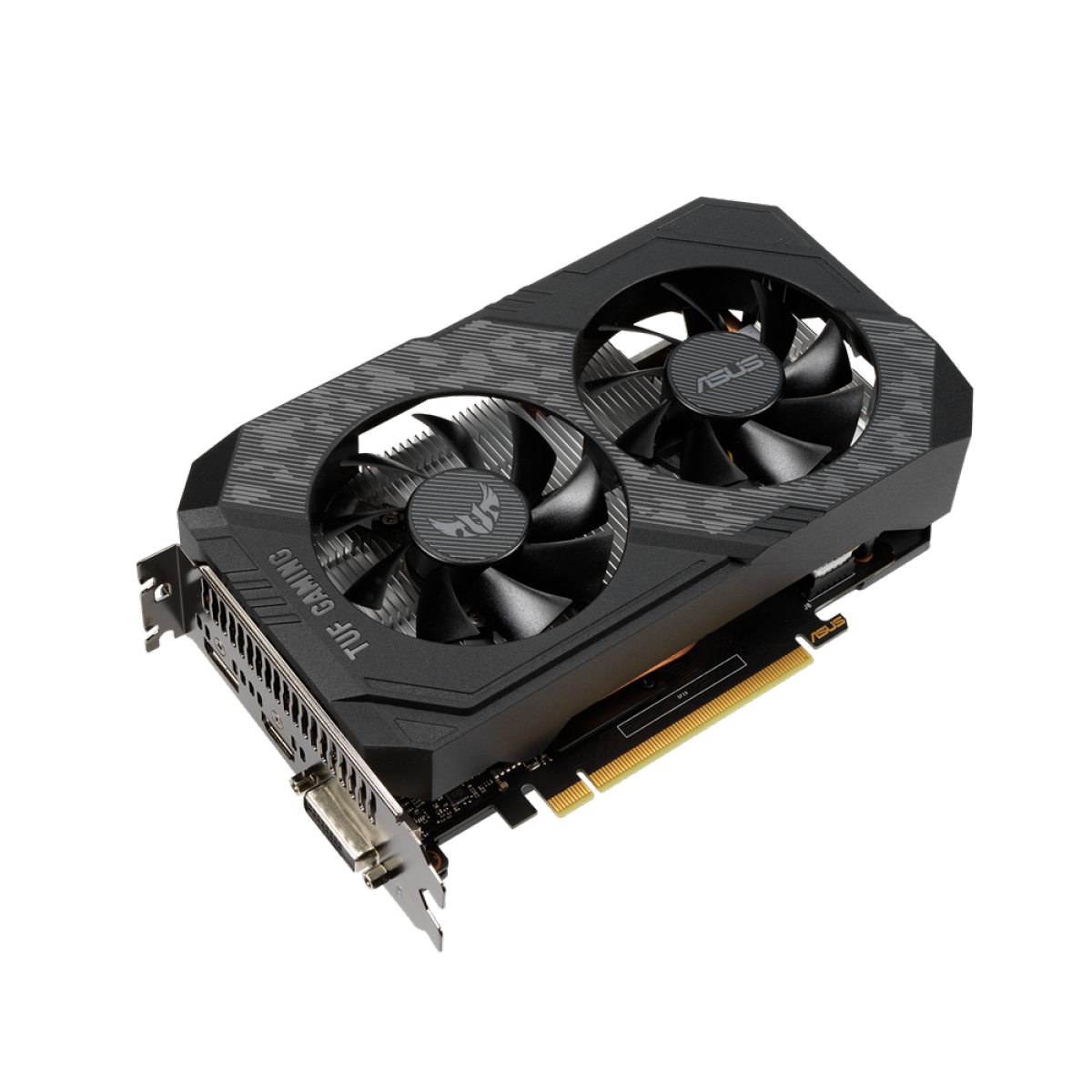 Placa de Vídeo Asus, TUF Gaming GeForce, GTX 1650 Dual, 4GB, GDDR6, 128Bit, TUF-GTX1650-4GD6-GAMING