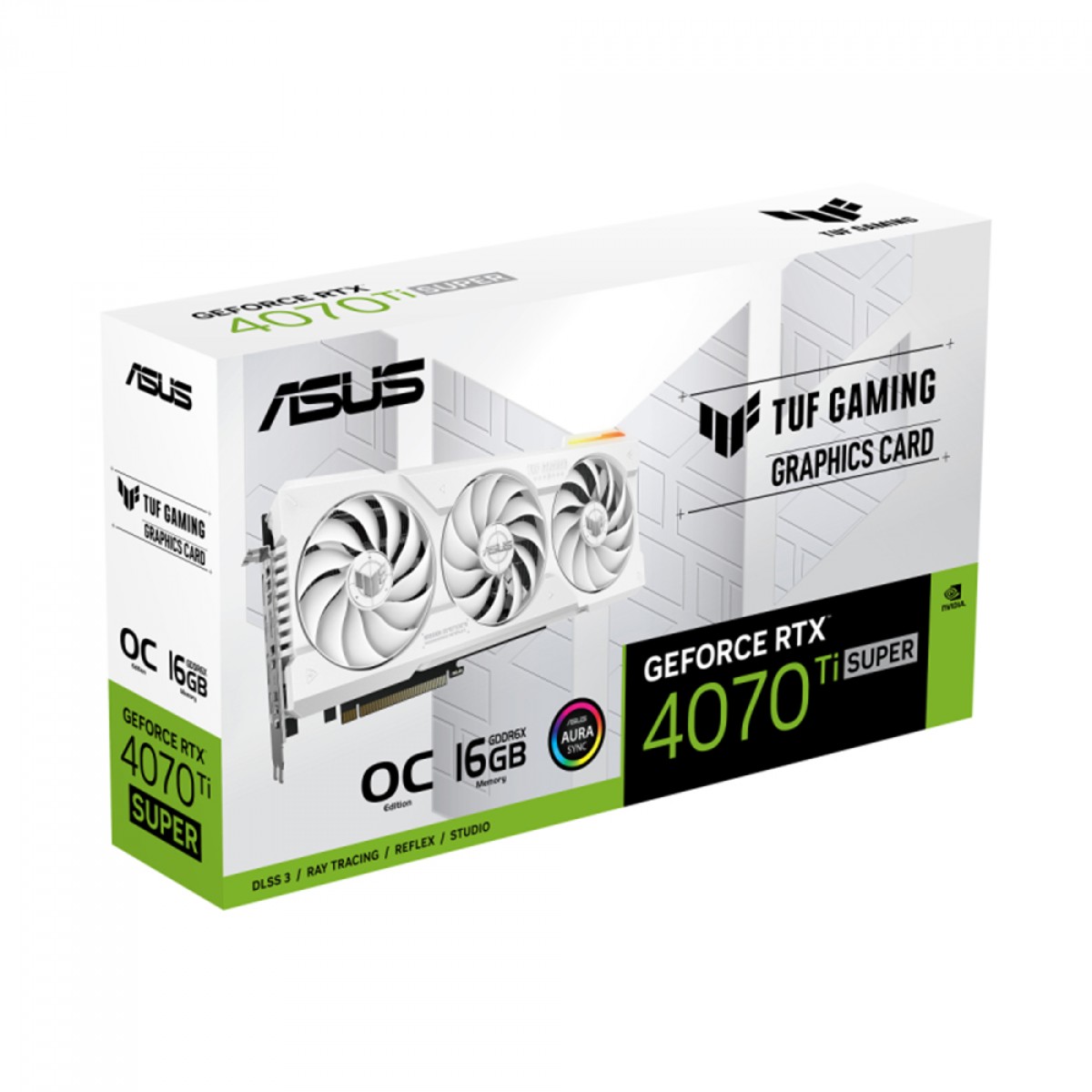 Placa de Vídeo Asus TUF Gaming NVIDIA GeForce RTX 4070 TI Super OC, 16GB, GDDR6X, DLSS, Ray Tracing, 90YV0KF2-M0NA00