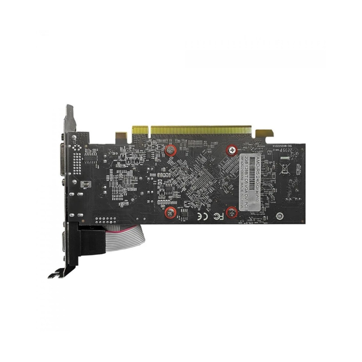 Placa de Vídeo BRX AMD Radeon R5 240, 2GB, GDDR3, 128bit, PVBRX-AMD-R5240D5