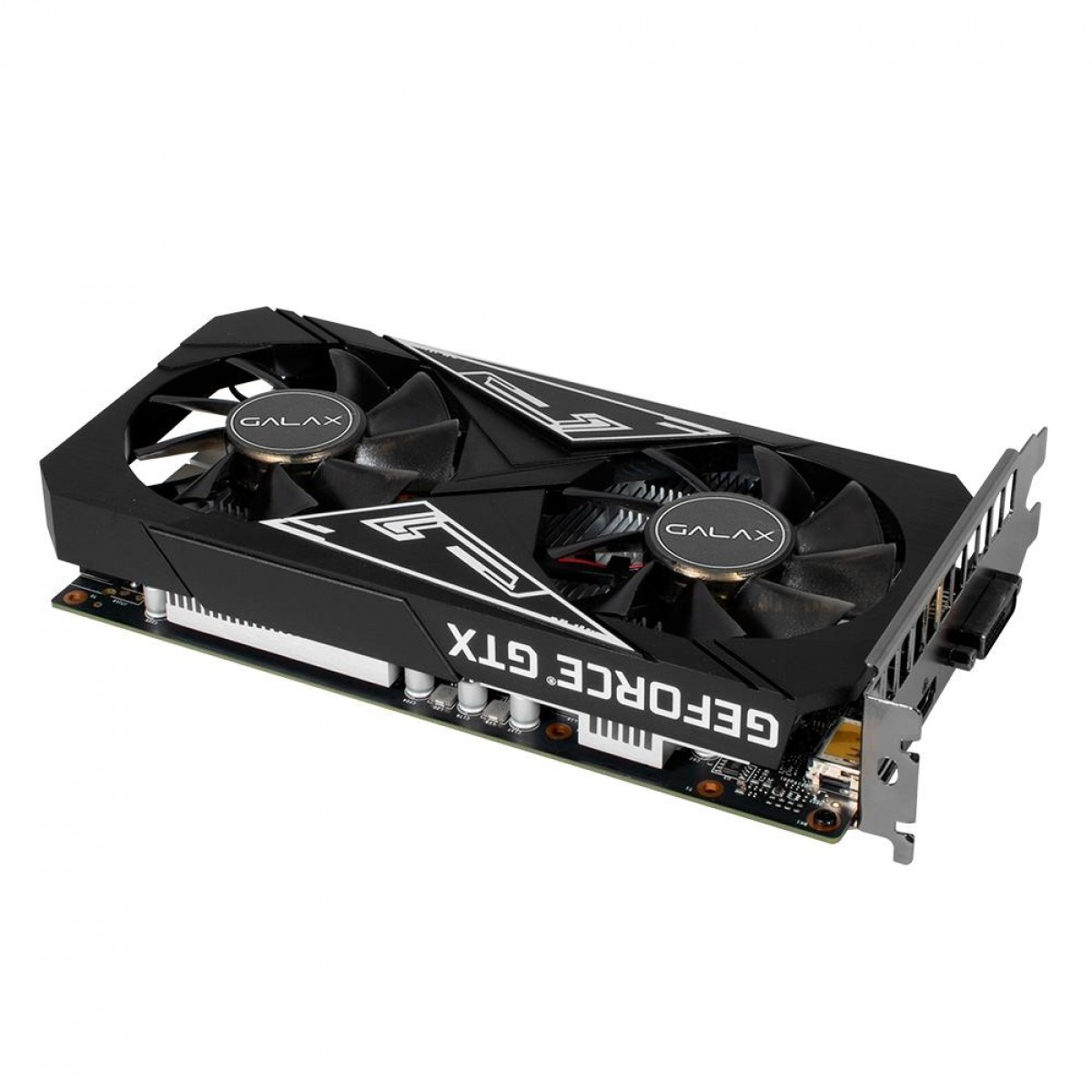 Placa de Vídeo Galax, GeForce, GTX 1650 EX PLUS, 4GB, 1-Click OC, GDDR6, 128-bit, 65SQL8DS93E1 