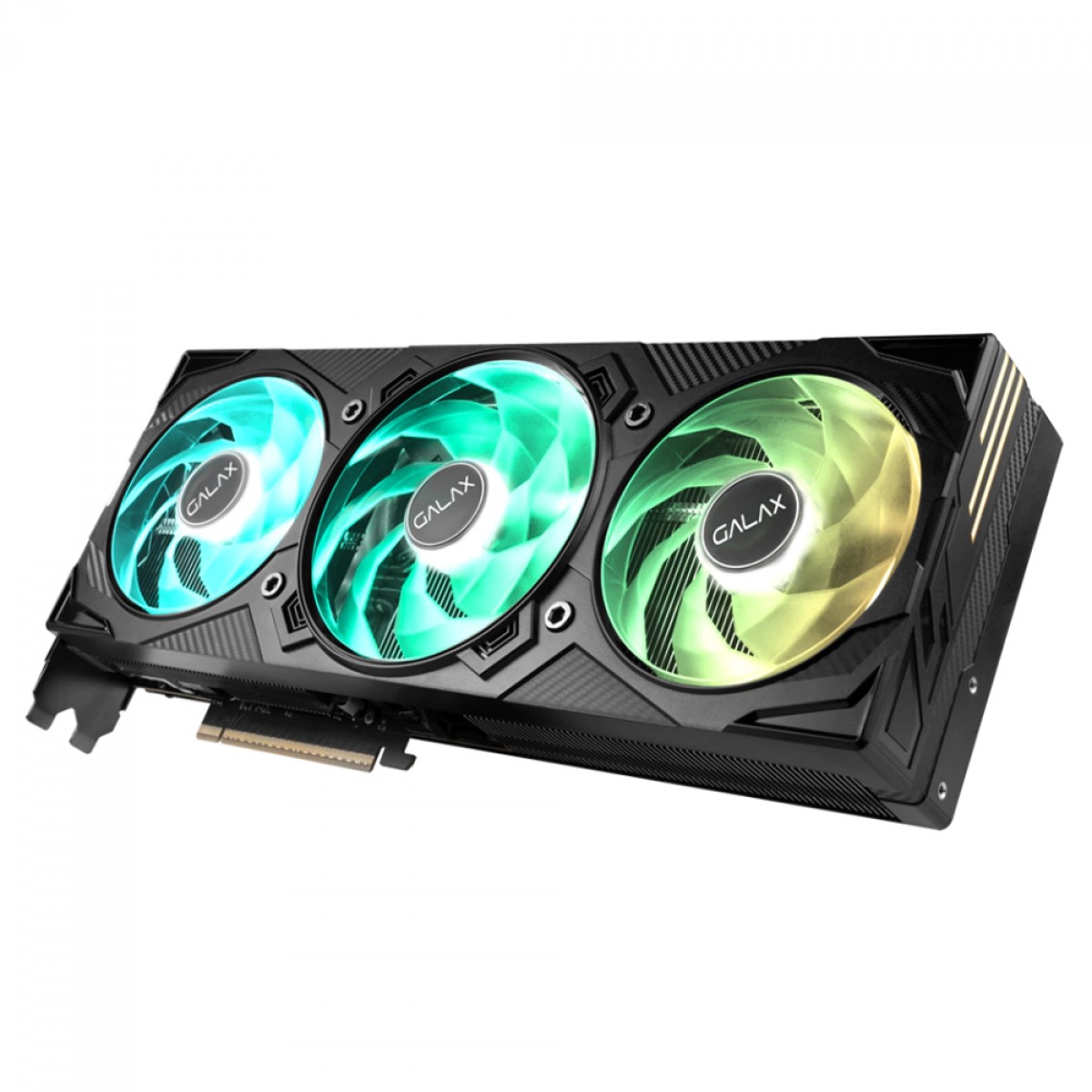 Placa de Vídeo Galax NVIDIA GeForce RTX 5070 Ti EX 1-Click OC, 16GB, GDDR7, ARGB, DLSS, Ray Tracing, 57IZN6MDBUEX