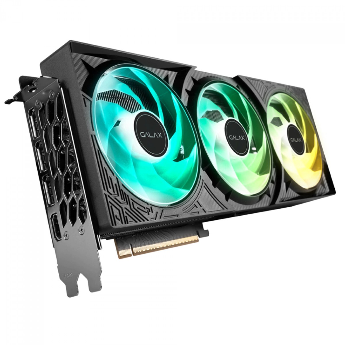 Placa de Vídeo Galax NVIDIA GeForce RTX 5080 1-Click OC, 16GB, GDDR7, ARGB, DLSS, Ray Tracing, 58NZN6MDBBOC