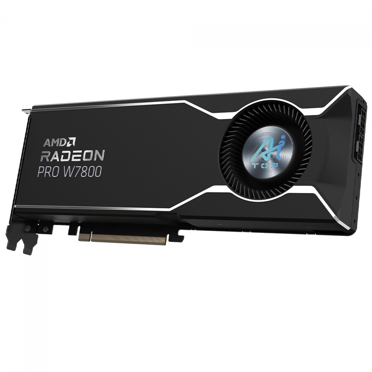 Placa De Vídeo Gigabyte AMD Radeon PRO W7800 Dual Slot AI TOP, 32GB, GDDR6, 256-bit, Preto