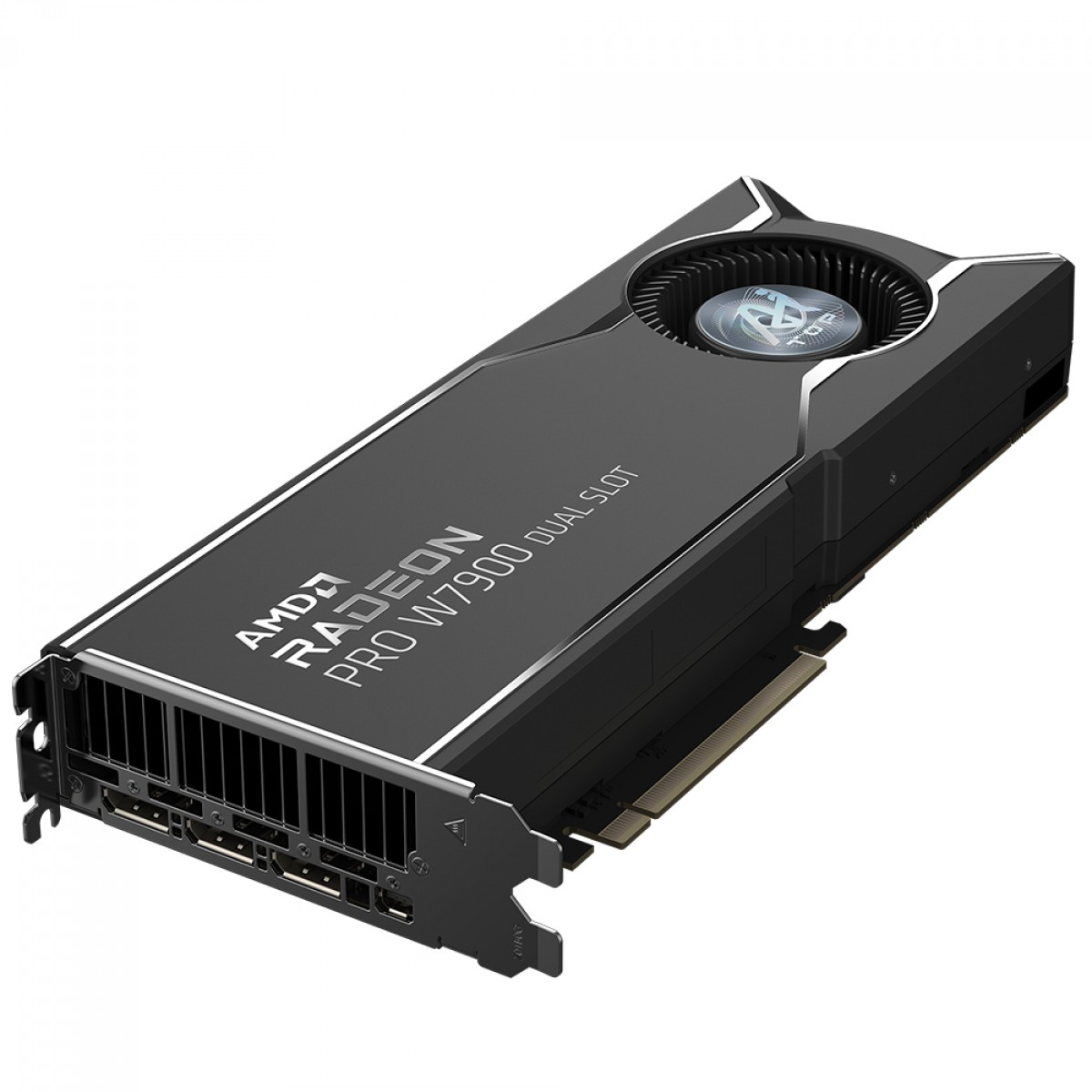 Placa De Vídeo Gigabyte AMD Radeon PRO W7900 Dual Slot AI TOP, 48GB, GDDR6, 384-bit, Preto
