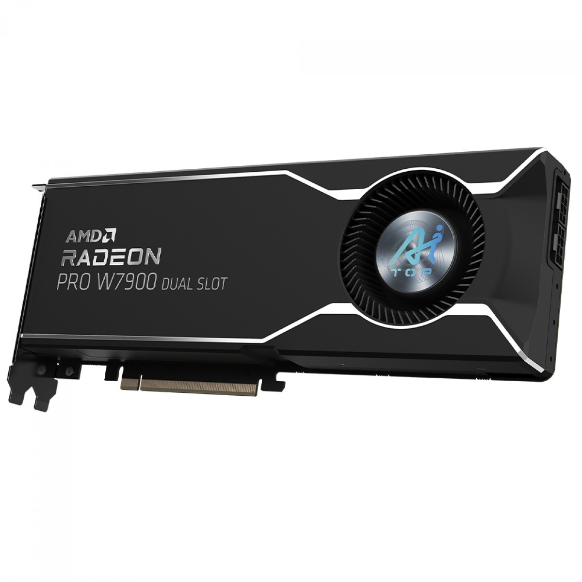 Placa De Vídeo Gigabyte AMD Radeon PRO W7900 Dual Slot AI TOP, 48GB, GDDR6, 384-bit, Preto