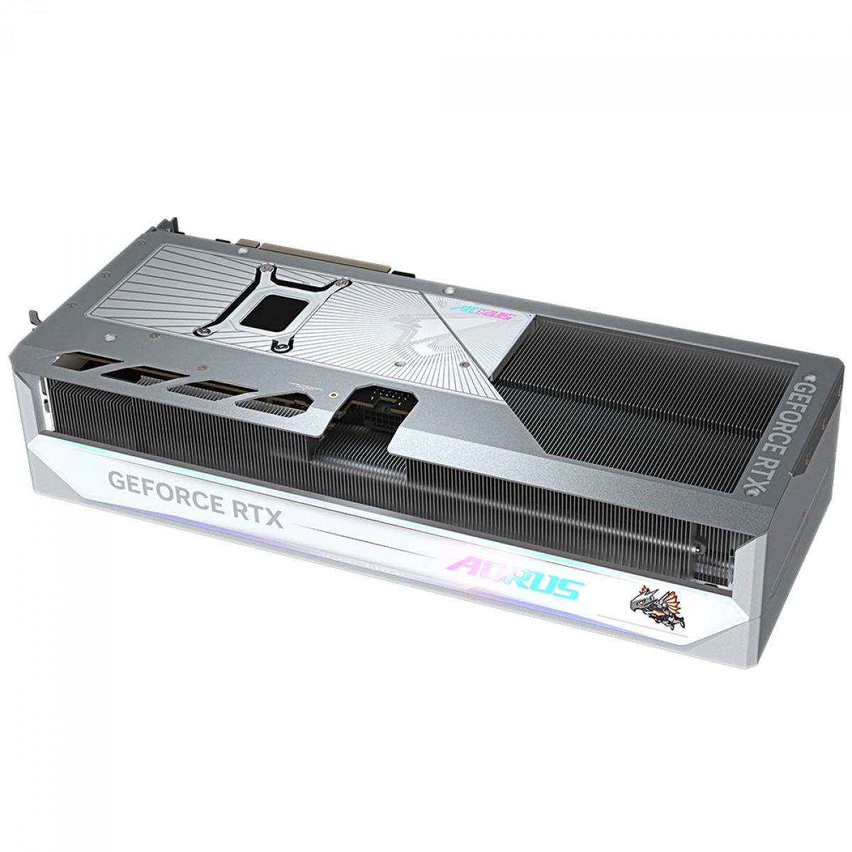 Placa de Vídeo Gigabyte AORUS NVIDIA GeForce RTX 5080 Master ICE, 16GB, GDDR7, DLSS, Ray Tracing, GV-N5080AORUSM ICE-16GD