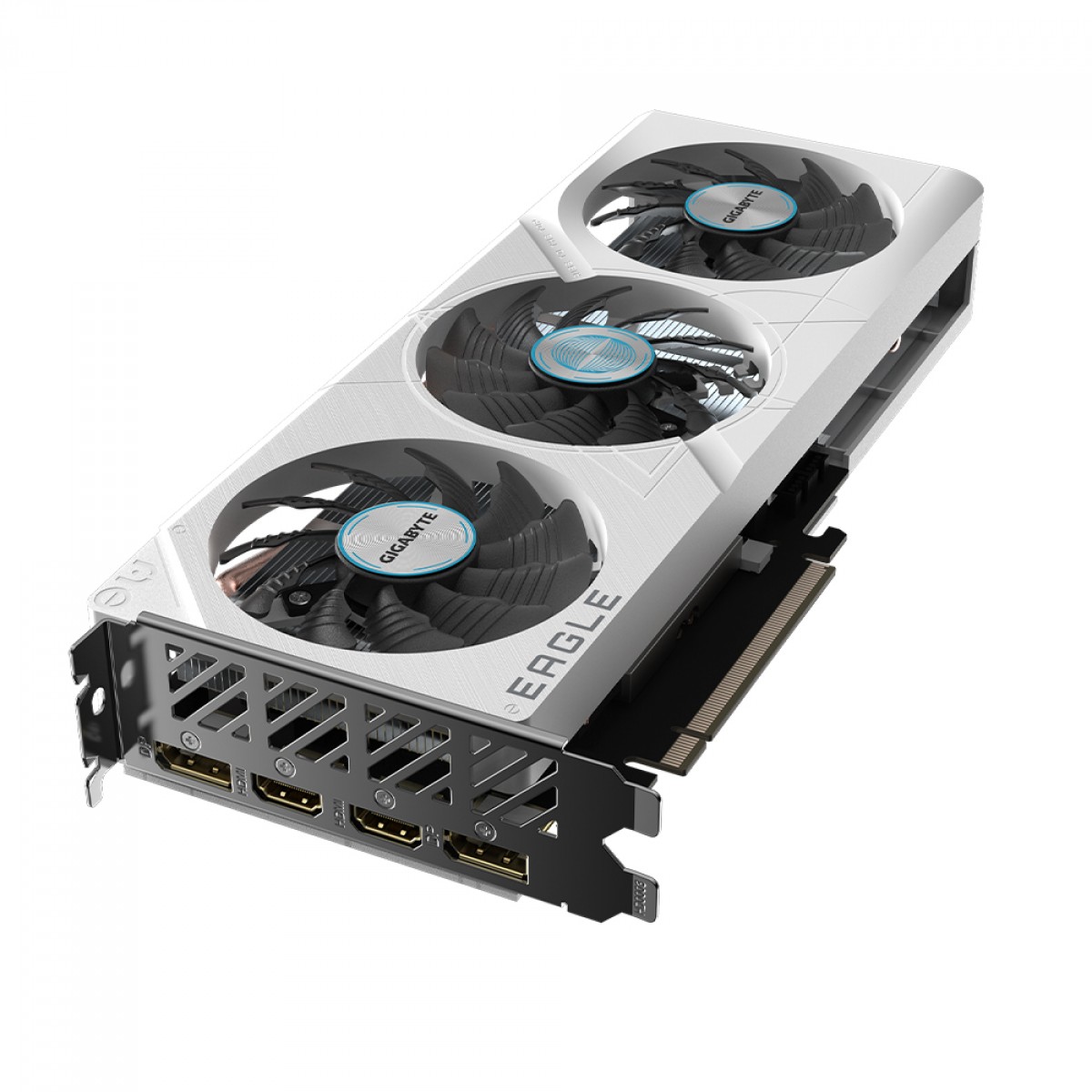 Placa De Video Gigabyte GeForce RTX 4060 Eagle OC ICE, 8GB, GDDR6, DLSS, Ray Tracing, GV-N4060EAGLEOC ICE-8GD