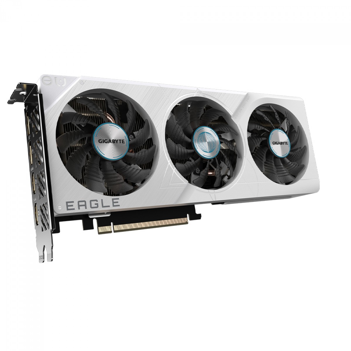 Placa de Vídeo Gigabyte NVIDIA GeForce RTX 4060 Ti EAGLE OC ICE 8G, 8GB, GDDR6, DLSS, RayTracing, GV-N406TEAGLEOC ICE-8GD