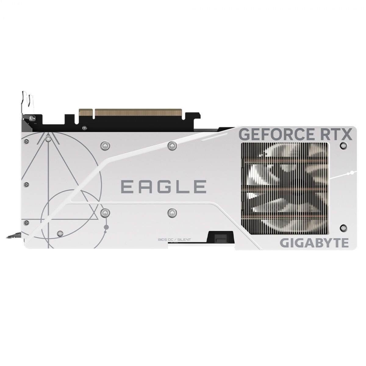 Placa de Vídeo Gigabyte NVIDIA GeForce RTX 4060 Ti EAGLE OC ICE 8G, 8GB, GDDR6, DLSS, RayTracing, GV-N406TEAGLEOC ICE-8GD