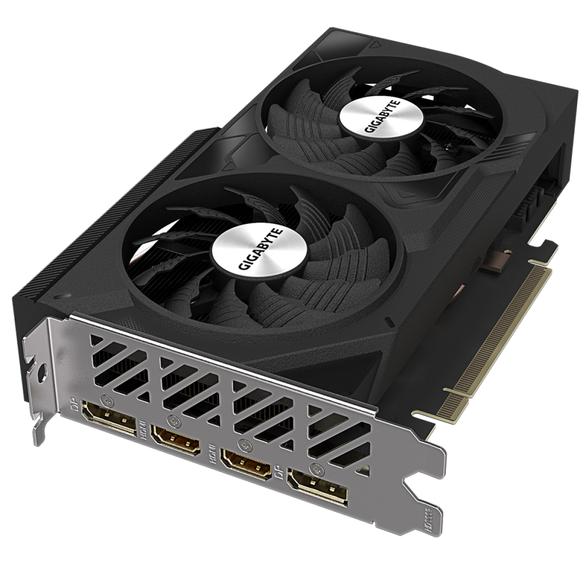 Placa de Vídeo Gigabyte NVIDIA GeForce RTX 4060 WINDFORCE OC, 8GB, GDDR6, DLSS, Ray Tracing, GV-N4060WF2OC-8GD