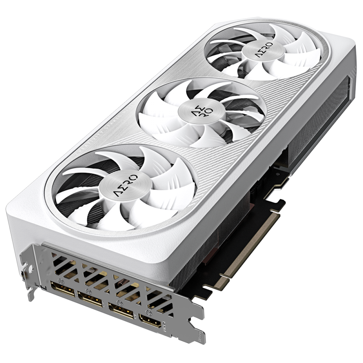 Placa De Vídeo Gigabyte NVIDIA GeForce RTX 4070 AERO White, 12GB, GDDR6X, DLSS, Ray Tracing, GV-N4070AERO-12GD