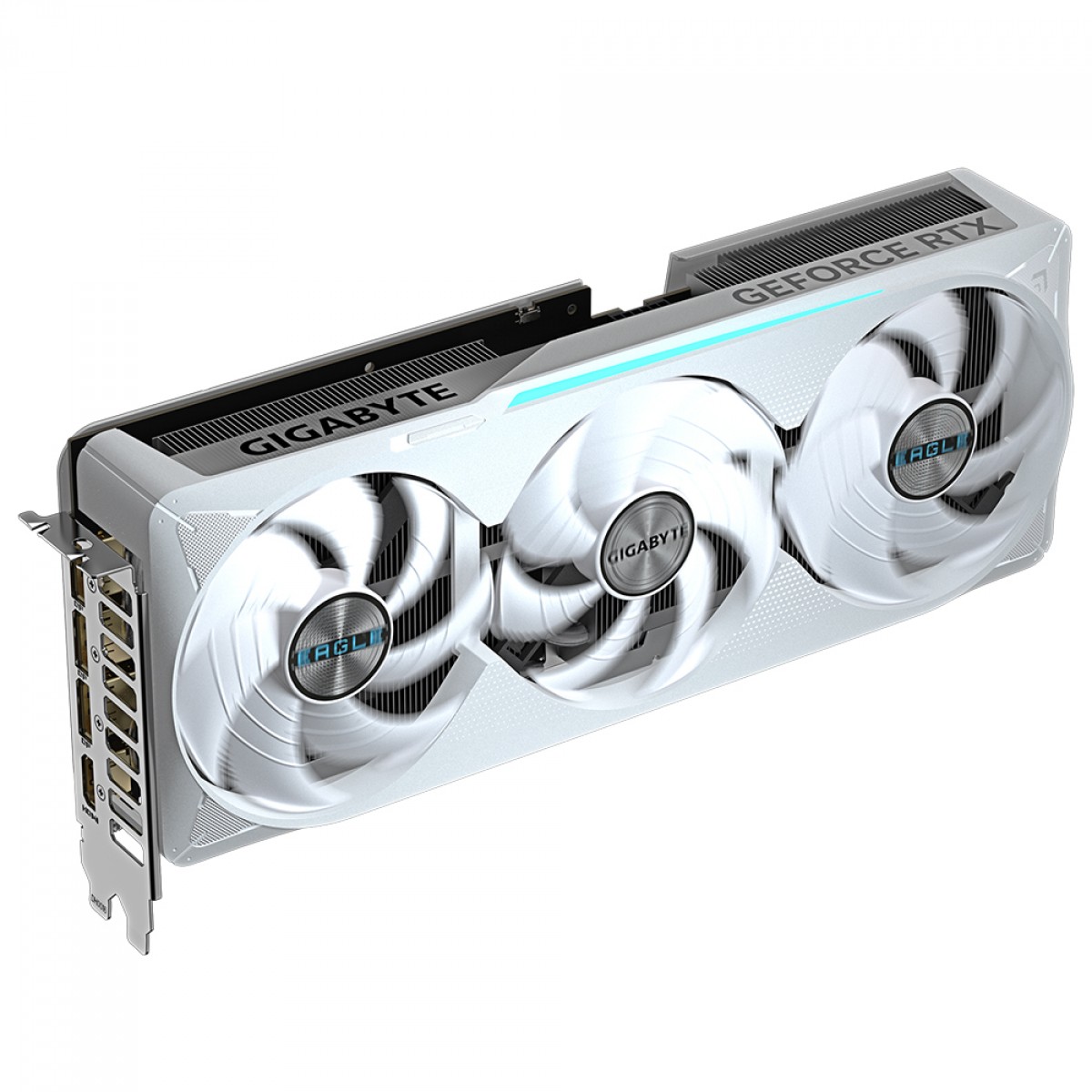 Placa de Vídeo Gigabyte NVIDIA GeForce RTX 5070 Ti Eagle OC Ice SFF, 16GB, GDDR7, DLSS, Ray Tracing, GV-N507TEAGLEOC ICE-16GD