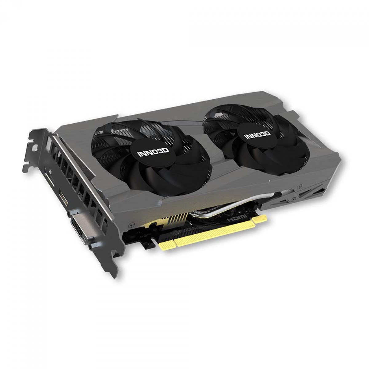 Placa de Vídeo INNO3D GeForce RTX 3050 TWIN X2 OC, 8GB, GDDR6, DLSS, Ray Tracing, N30502-08D6X-1711VA41