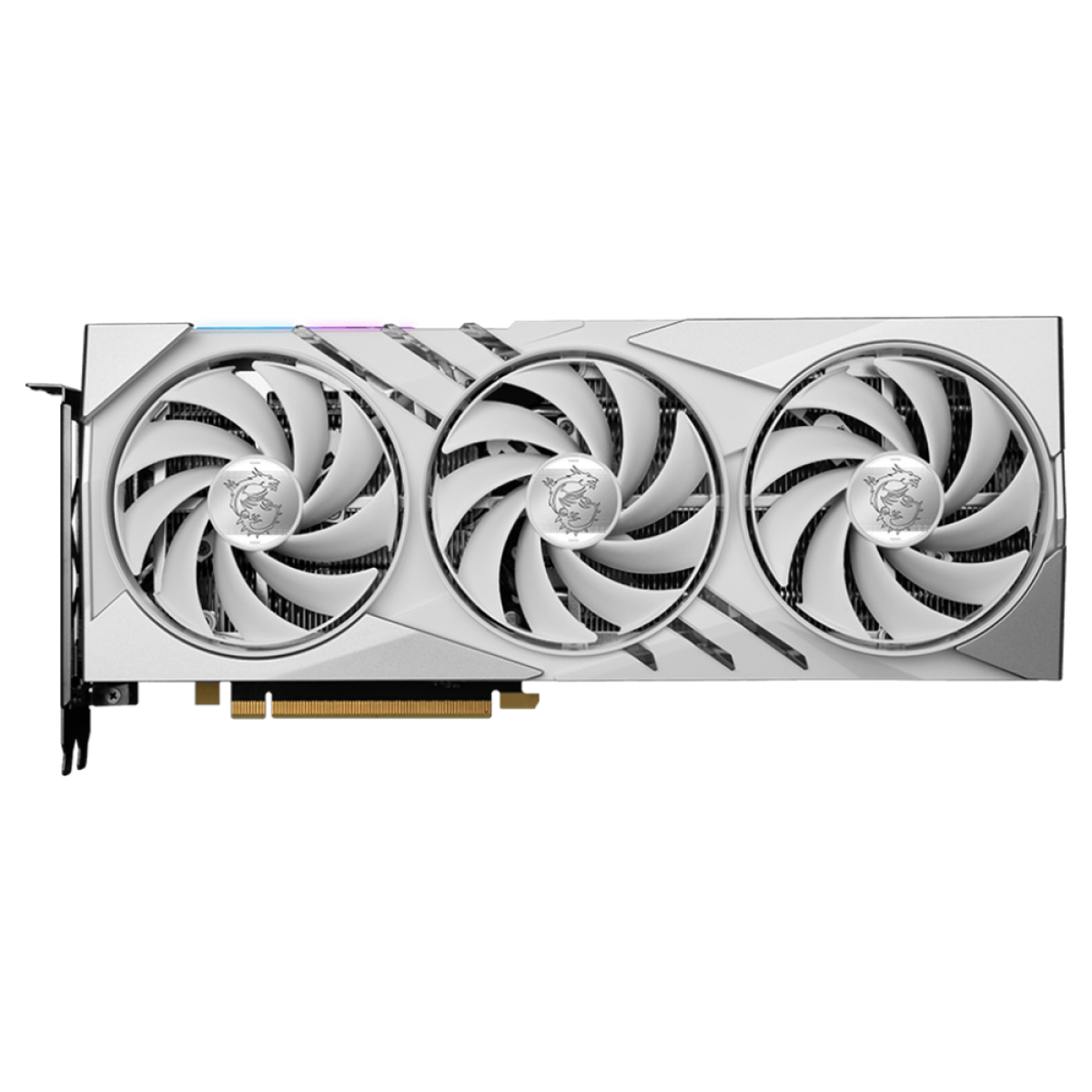Placa de Vídeo MSI NVIDIA GeForce RTX 4060 Ti Gaming X Slim White, 16GB, GDDR6, DLSS, Ray Tracing, 912-V517-201