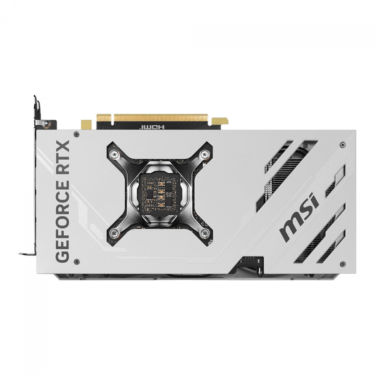 Placa de Vídeo MSI NVIDIA GeForce RTX 4070 Ti Super Ventus 2X OC White, 16GB, GDDR6X, DLSS, Ray Tracing, 912-V513-629
