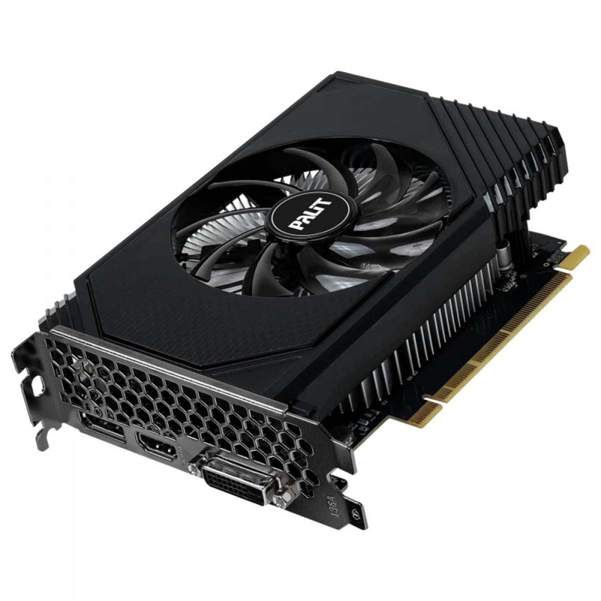 Placa de Vídeo Palit GeForce RTX 3050 StormX, 6GB, GDDR6, DLSS, Ray Tracing, NE63050018JE-1070F
