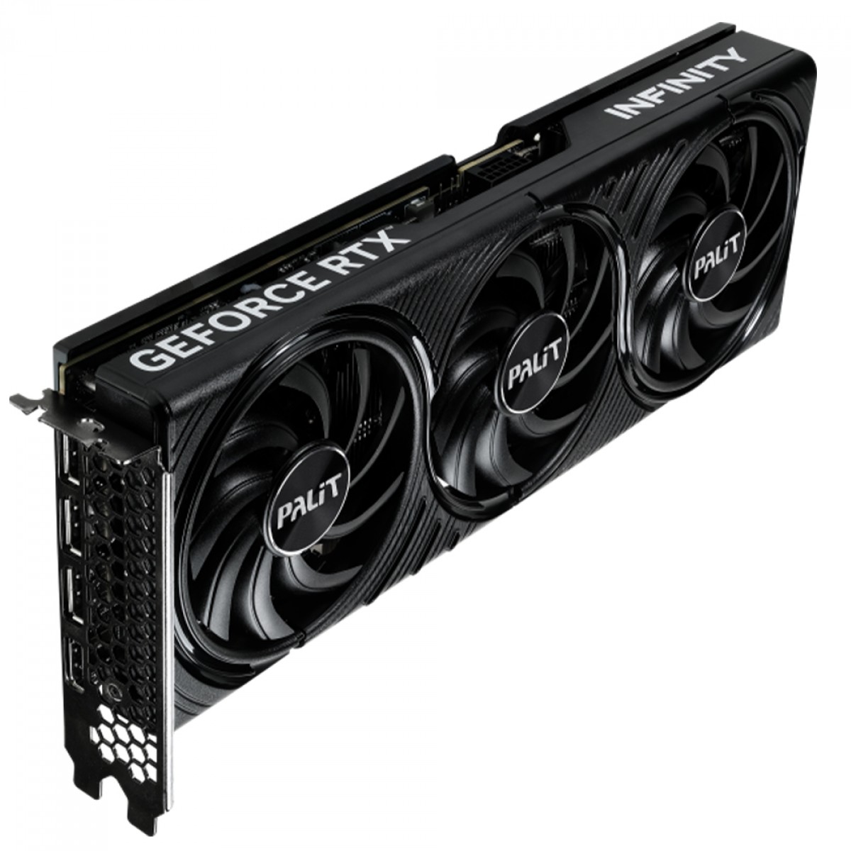 Placa de Vídeo Palit NVIDIA GeForce RTX 5070 Infinity 3, 12GB, GDDR7, DLSS, Ray Tracing, NE75070019K9-GB2050S