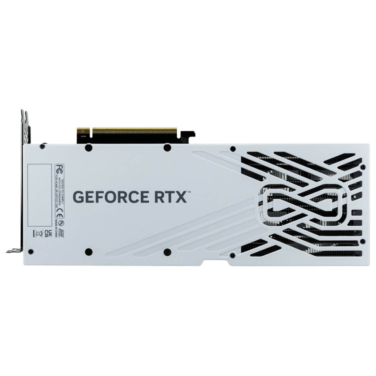Placa de Vídeo Palit NVIDIA GeForce RTX 5070 White OC, 12GB, GDDR7, DLSS, Ray Tracing, NE75070U19K9-GB2050W