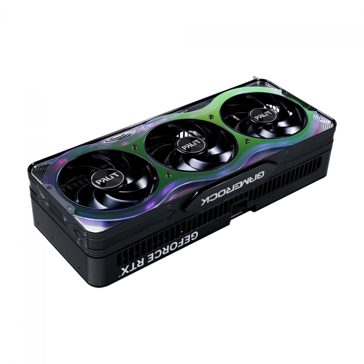Placa de Vídeo Palit NVIDIA GeForce RTX 5080 GameRock OC, 16GB, GDDR7, DLSS, Ray Tracing, NE75080T19T2-GB2030G