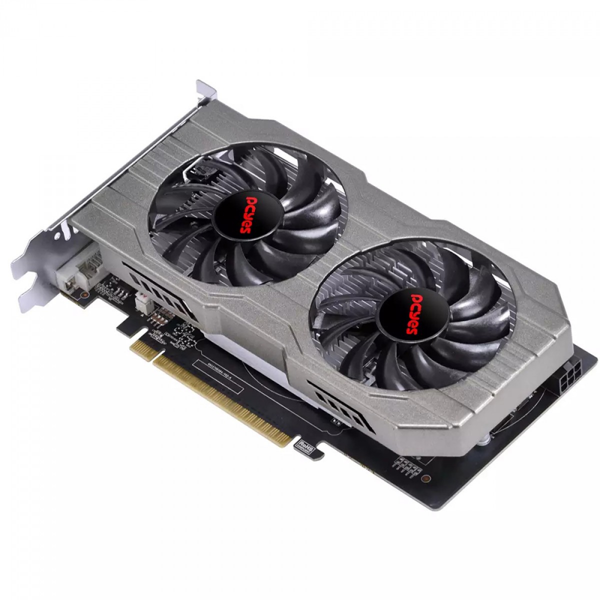 Placa De Vídeo PCYES NVIDIA GeForce GTX 750 Ti, 4GB, GDDR5, 128Bits, Dual Fan, PA750TIR5DFFS
