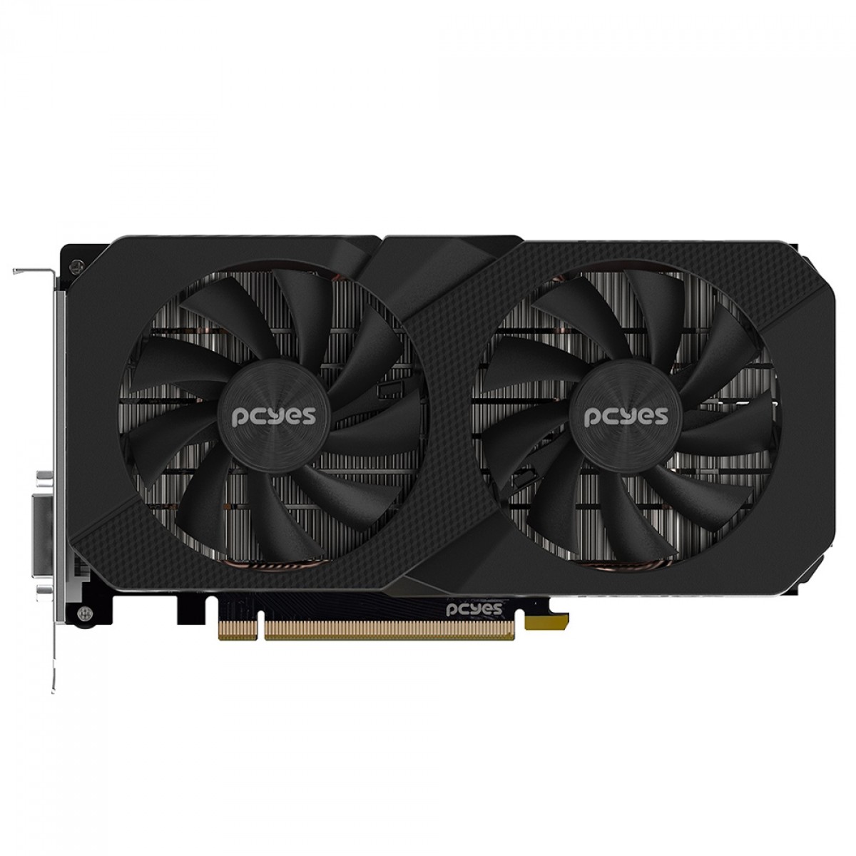 Placa de Vídeo PCYES NVIDIA GeForce RTX 3050 Projeto Edge, 6GB, GDDR6, DLSS, Ray Tracing, PVRTX30506BLPE