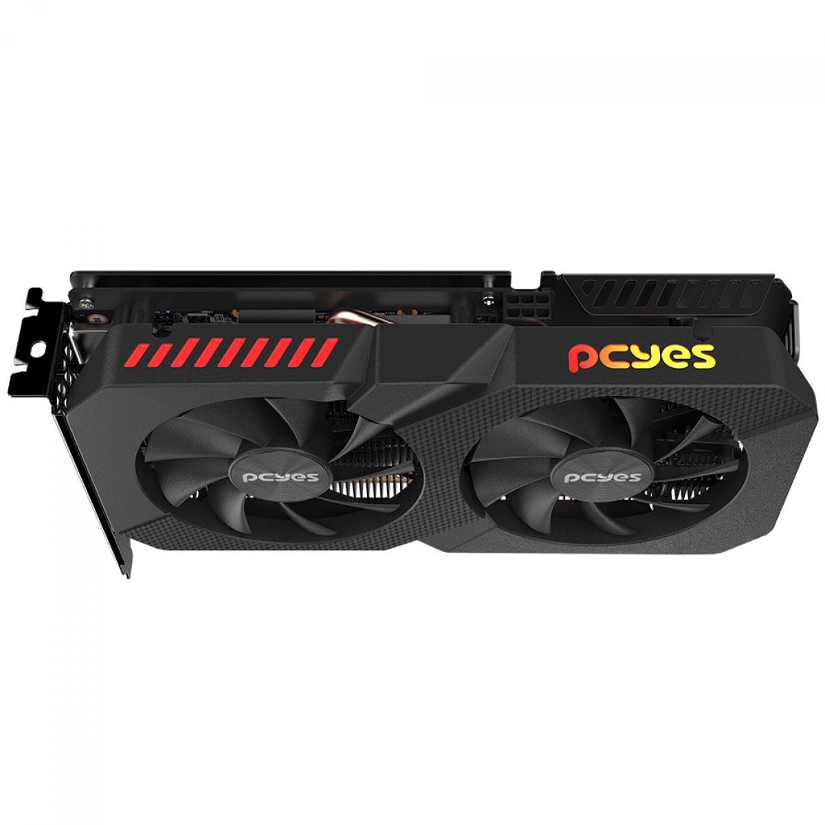 Placa de Vídeo PCYES NVIDIA GeForce RTX 3050 Projeto Edge, 6GB, GDDR6, DLSS, Ray Tracing, PVRTX30506BLPE