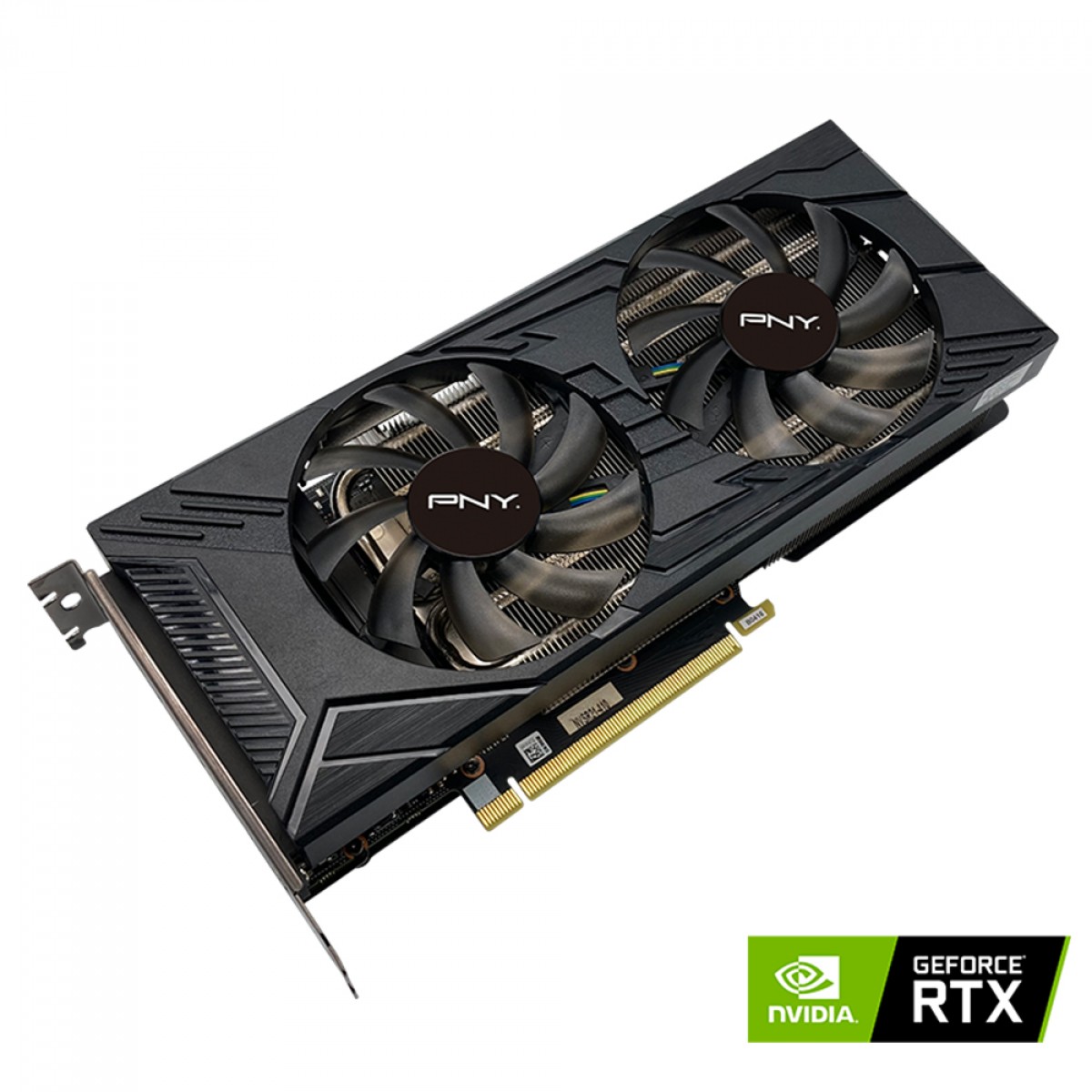 Placa de Vídeo PNY NVIDIA Geforce RTX 3050 Uprising Dual Fan, 8GB, GDDR6, DLSS, Ray Tracing, VCG30508DFMPB