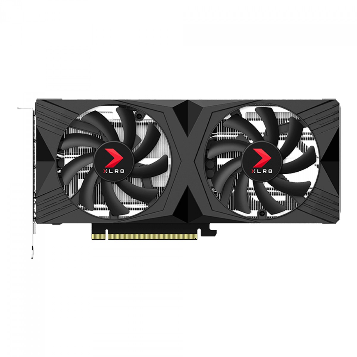 Placa de Vídeo PNY NVIDIA GeForce RTX 4060 TI XLR8 Gaming VERTO OC, 16GB, GDDR6, Dual Fan, DLSS, Ray Tracing, VCG4060T16DFXPB1-O