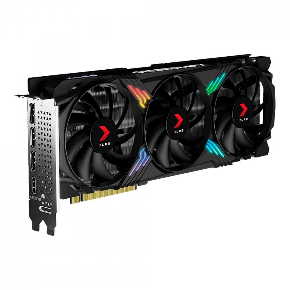 Placa de Vídeo PNY NVIDIA GeForce RTX 4070 Super OC XLR8 Gaming Verto Epic-X RGB, 12GB, GDDR6X, DLSS, Ray Tracing, VCG4070S12TFXXPB1-O