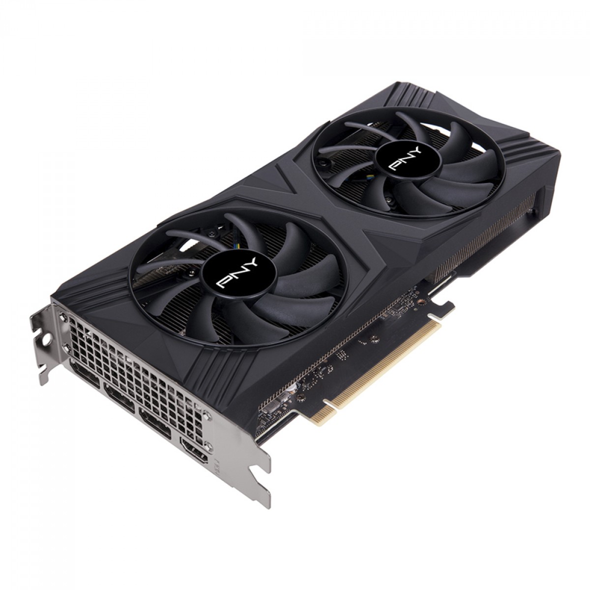 Placa de Vídeo PNY NVIDIA GeForce RTX 4070 VERTO Dual Fan, 12GB, GDDR6X, DLSS, Ray Tracing, VCG407012DFXPB1