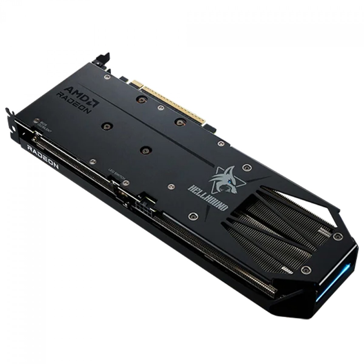 Placa de Vídeo PowerColor Hellhound AMD Radeon RX 9060 XT, 16GB, GDDR6, FSR, Ray Tracing, RX9060XT 16G-L/OC