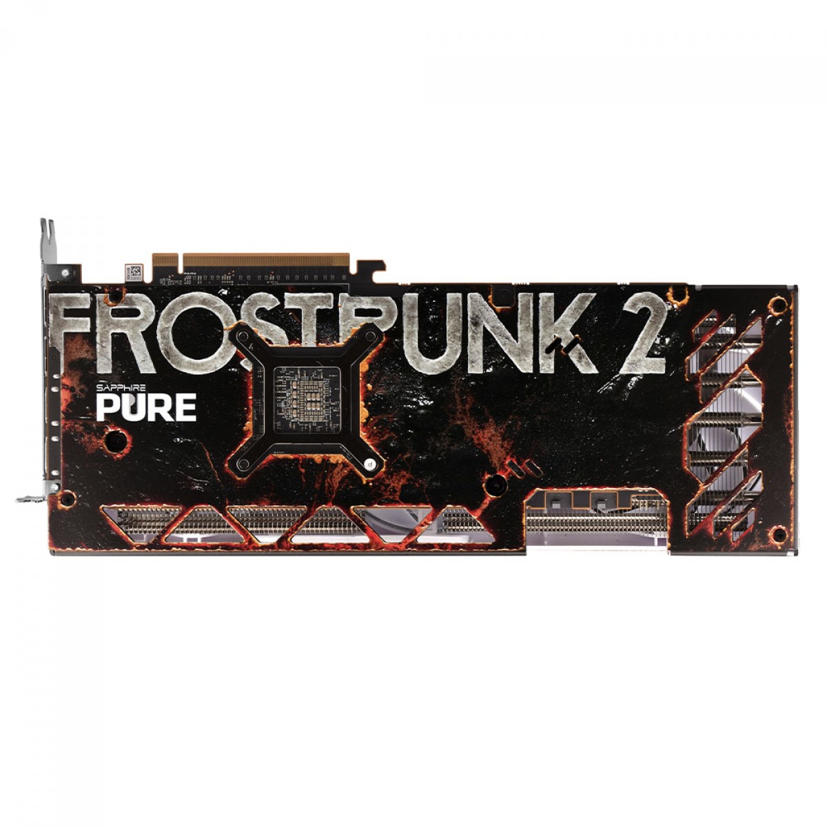 Placa de Vídeo Sapphire Pure AMD Radeon RX 7700 XT Frostpunk 2 Limited Edition, 12GB, GDDR6, FSR, Ray Tracing, 11335-08-50G