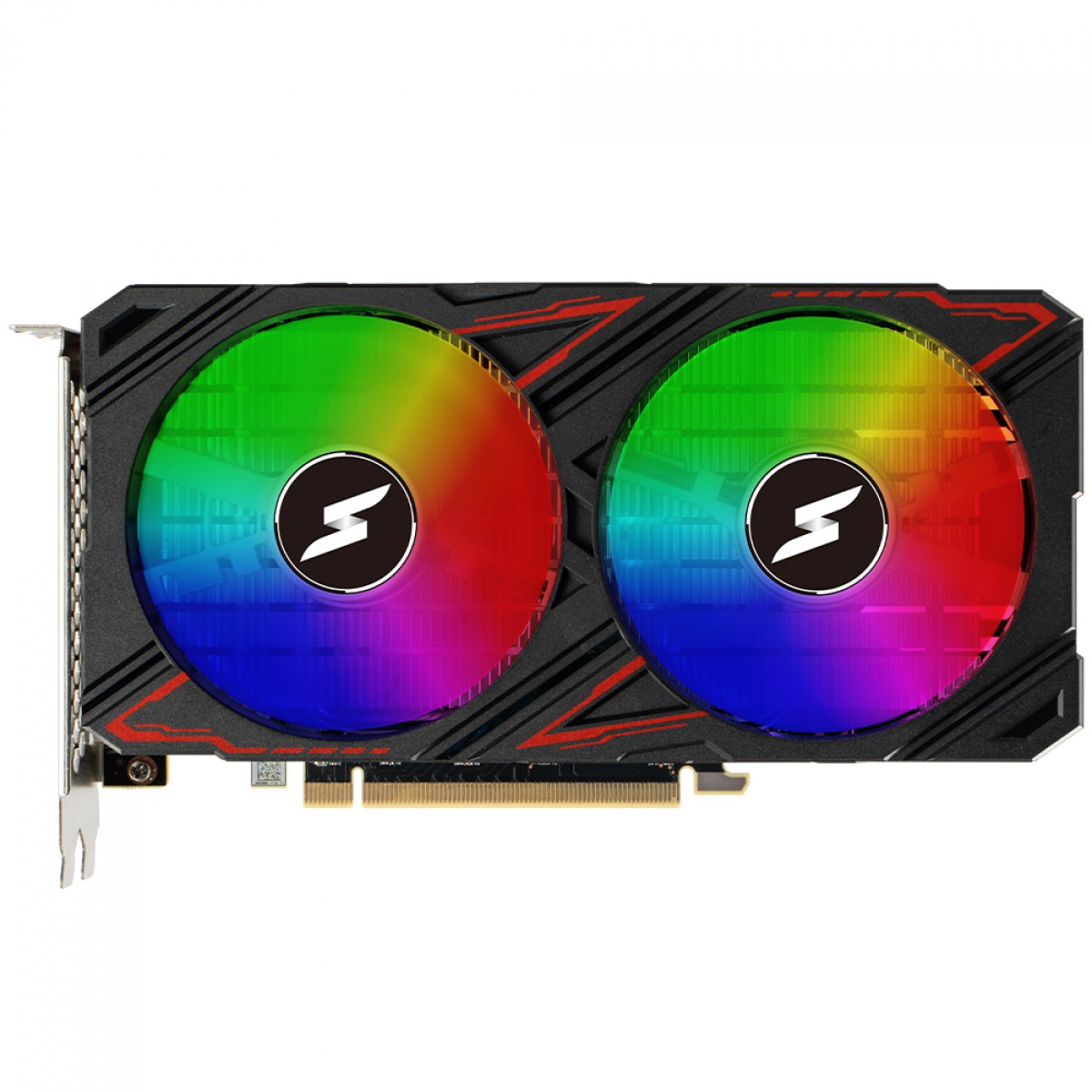 Placa De Vídeo SuperFrame AMD Radeon RX 6600LE Core, RGB, 8GB, GDDR6, FSR, Ray Tracing, Preto, SF-GC-CRAM66008GD