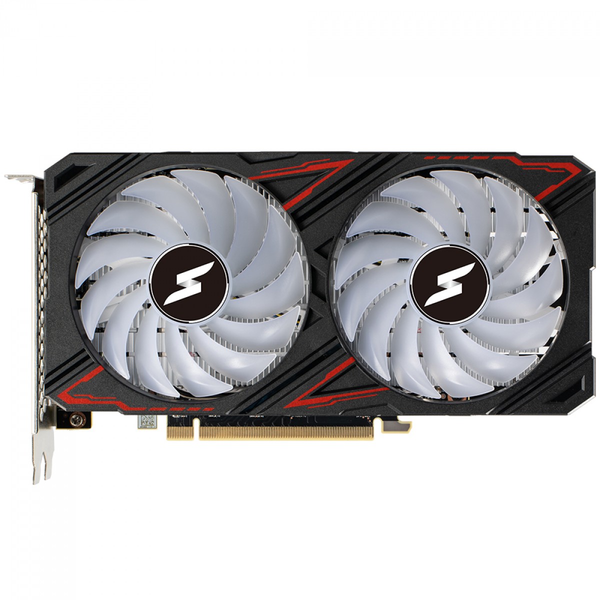 Placa De Vídeo SuperFrame AMD Radeon RX 6600LE Core, RGB, 8GB, GDDR6, FSR, Ray Tracing, Preto, SF-GC-CRAM66008GD