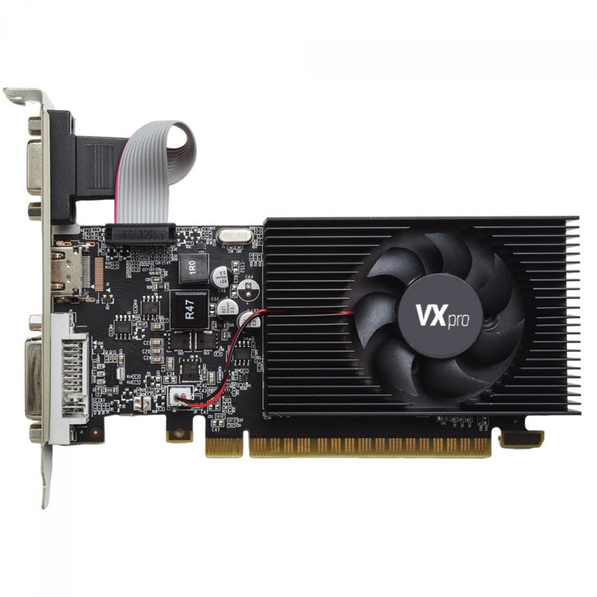 Placa de Vídeo VX PRO NVIDIA GeForce GT740LP, 4GB, 128Bit, DDR3, VX GT740LP-4GD3