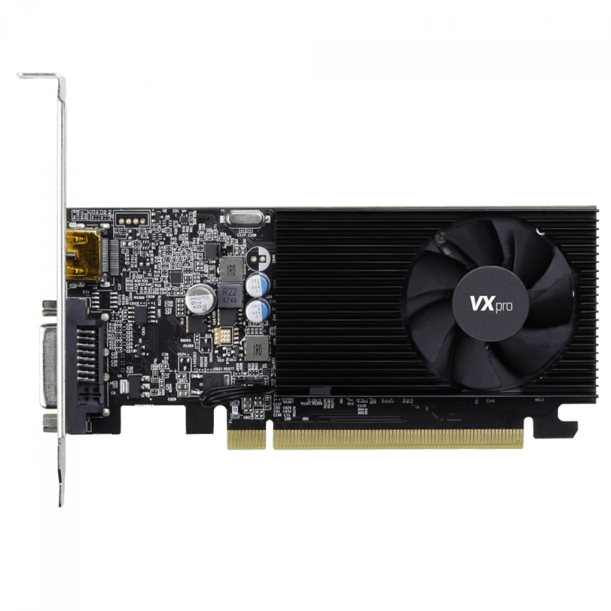Placa de Vídeo VXpro NVIDIA GeForce GT1030LP, 2GB, 64Bit, GDDR5, VX GT1030LP-2GD5