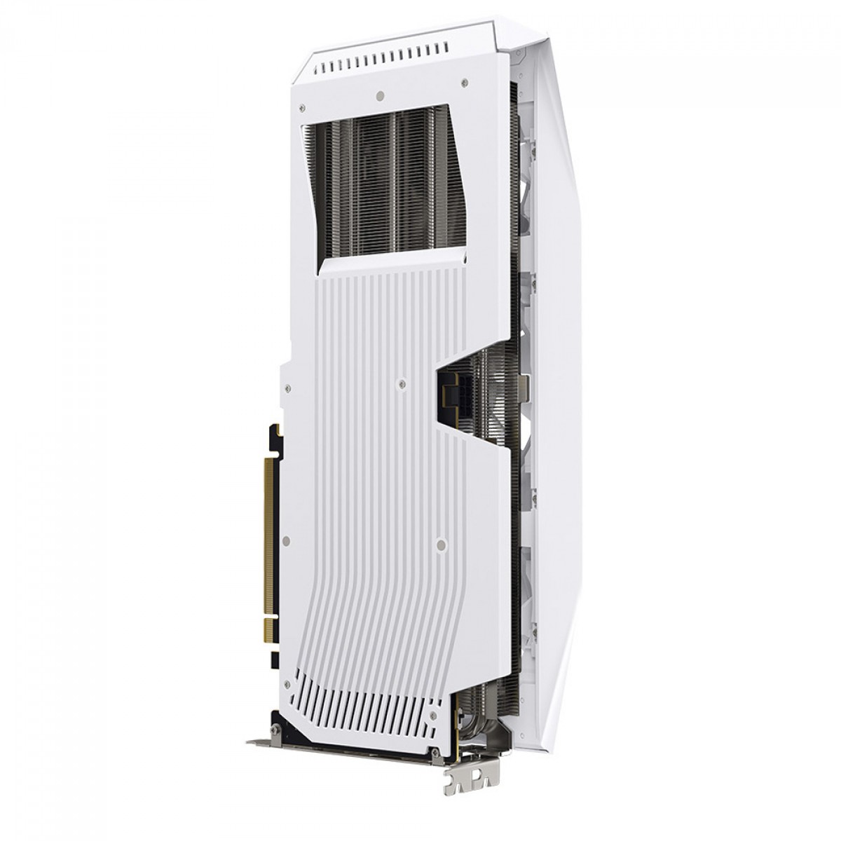 Placa de Vídeo XFX Mercury AMD Radeon RX 9060 XT OC White Gaming Edition, 16GB, GDDR6, FSR, Ray Tracing, RX-96TMERCW9