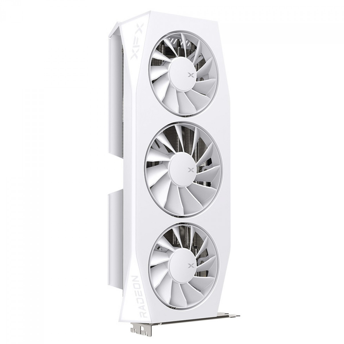 Placa de Vídeo XFX Mercury AMD Radeon RX 9060 XT OC White Gaming Edition, 16GB, GDDR6, FSR, Ray Tracing, RX-96TMERCW9
