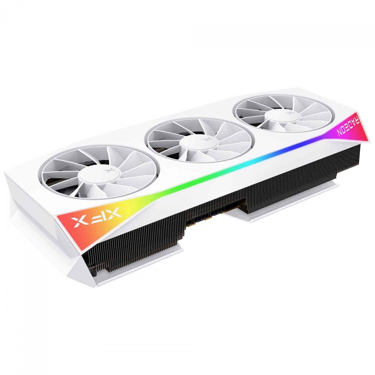 Placa de Vídeo XFX Mercury AMD Radeon RX 9070 XT OC RGB, 16GB, GDDR6, FSR, Ray Tracing, White, RX-97TRGBBW9