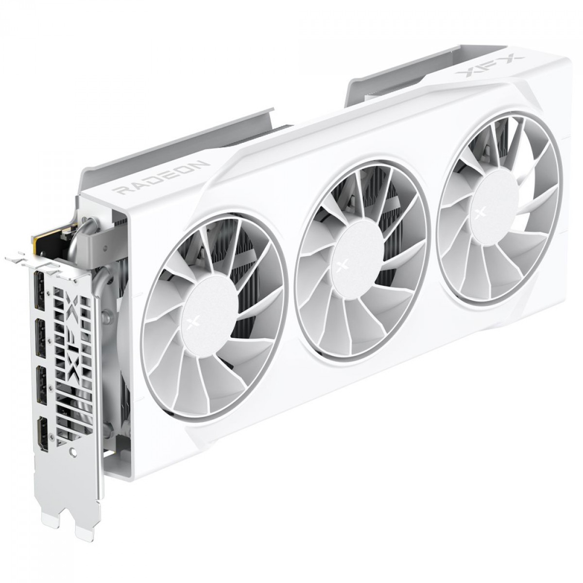 Placa de Vídeo XFX Swift AMD Radeon RX 9070 White OC, 16GB, GDDR6, FSR, Ray Tracing, Triple Fan 90mm Edition, RX-97SWFT3W7