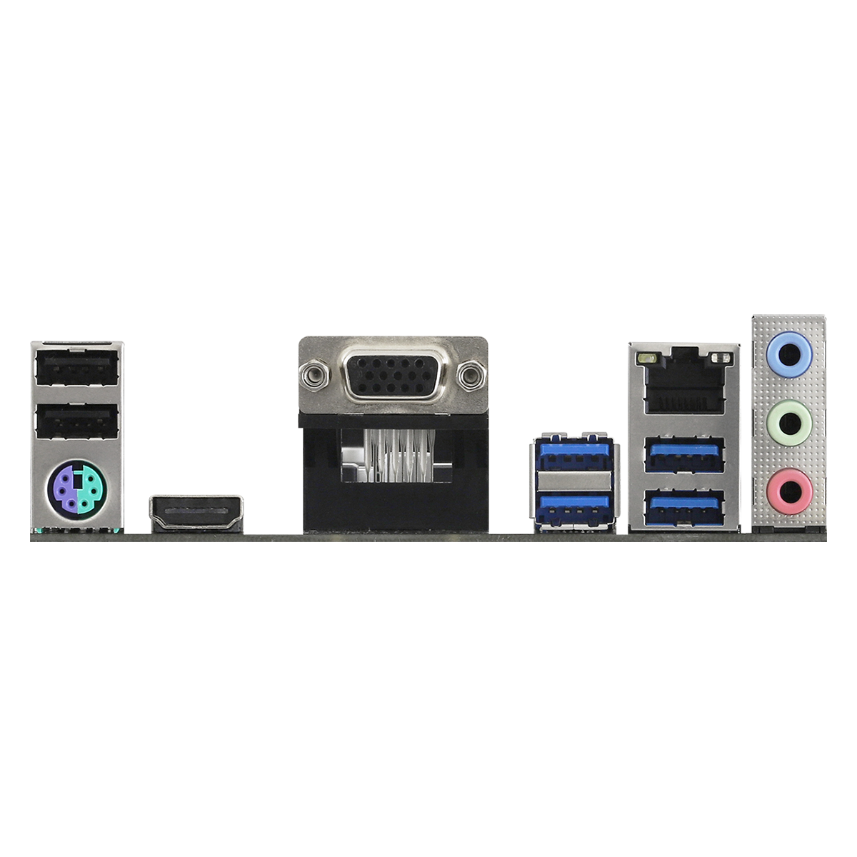 Placa Mãe ASRock A520M-HVS, A520, AMD AM4, mATX, DDR4, 90-MXBE60-A0UAYZ