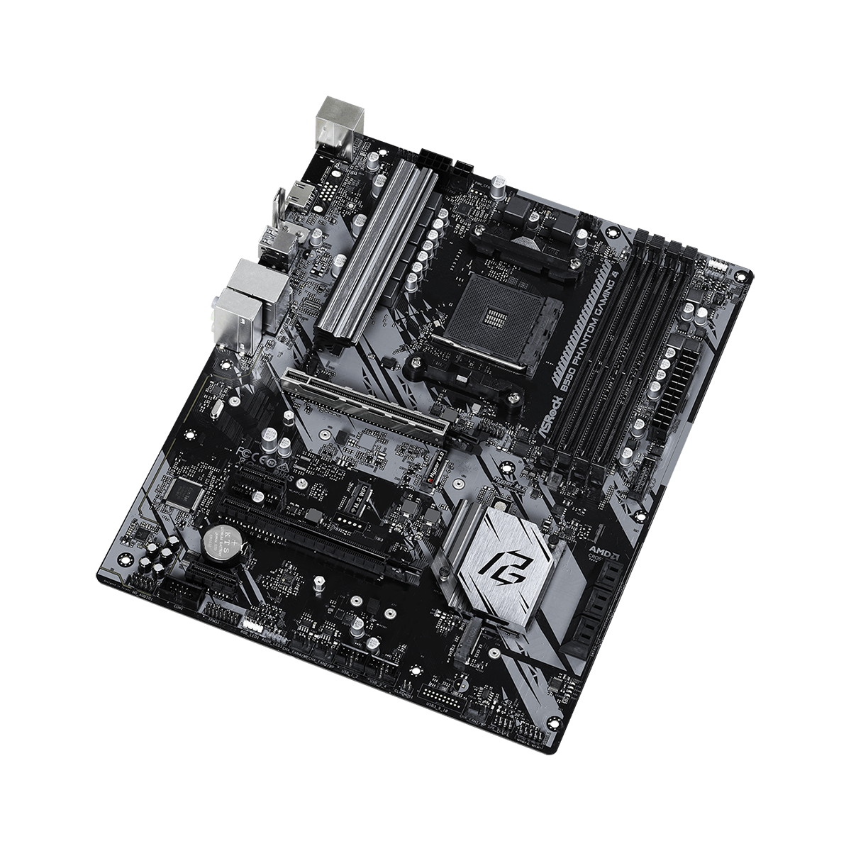 Placa Mãe ASRock B550 Phantom Gaming 4, Chipset B550, AMD AM4, ATX, DDR4