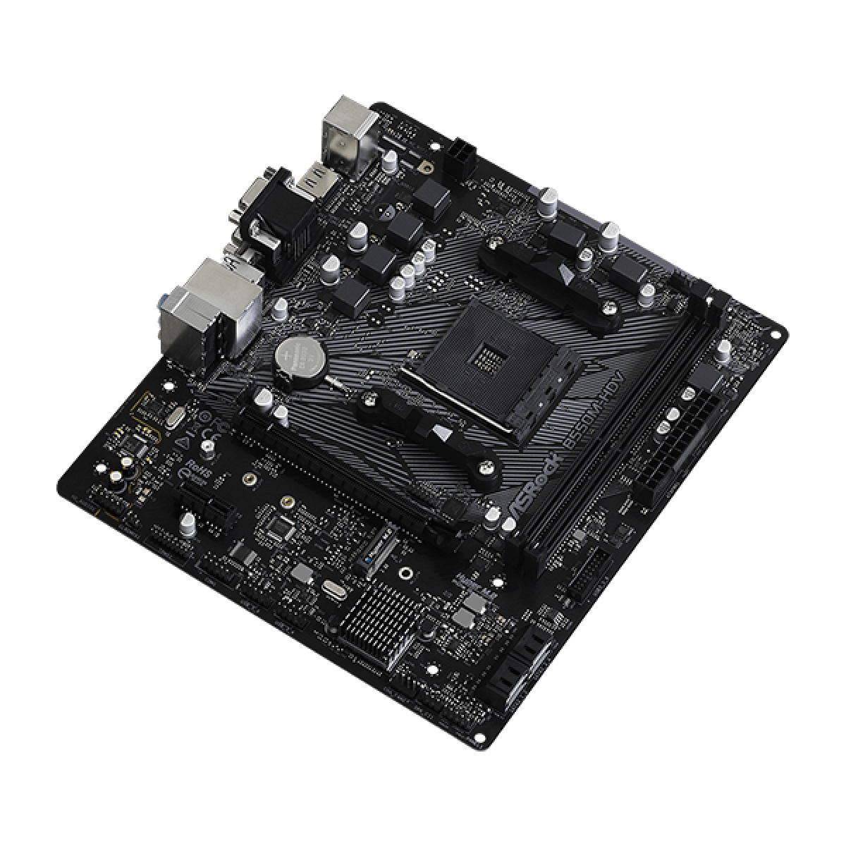 Placa Mãe ASRock B550M-HDV Chipset B550, AMD AM4, mATX, DDR4